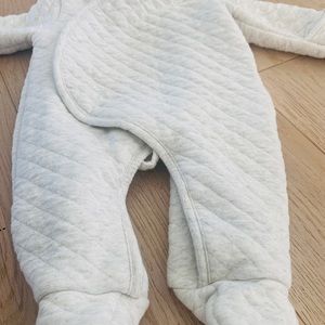 Carters baby winter warm white bodysuits 3m
